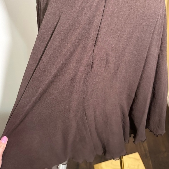 Vintage 100% silk  Marilyn Monroe tie back dress m old hollywood - Picture 5 of 7